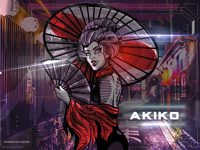 Akiko Character Design