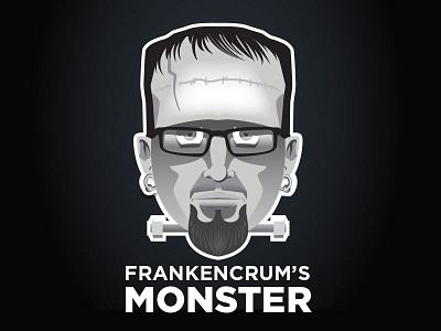 Frankencrum's Monster illustration vector