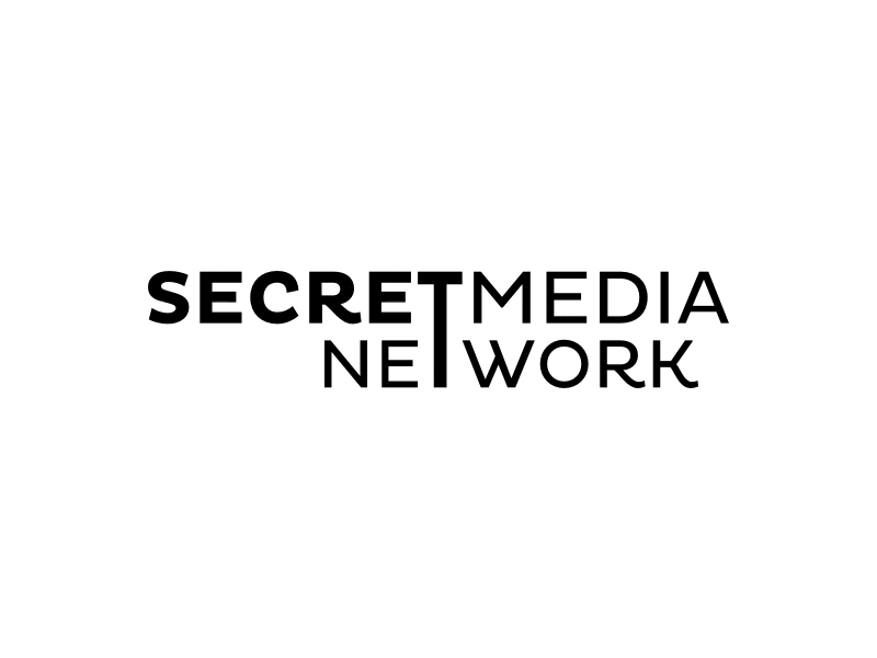 Secret Media Network branding design identity logo