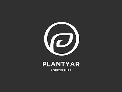 P + Leaf Logo logoconcepts