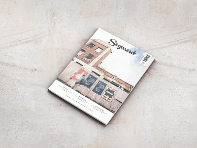 Segment Magazine - Issue One editorial layout magazine print design typography