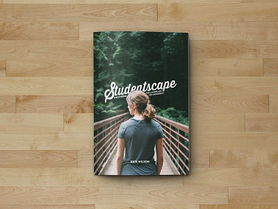 Studentscape Book Cover book cover design editorial print