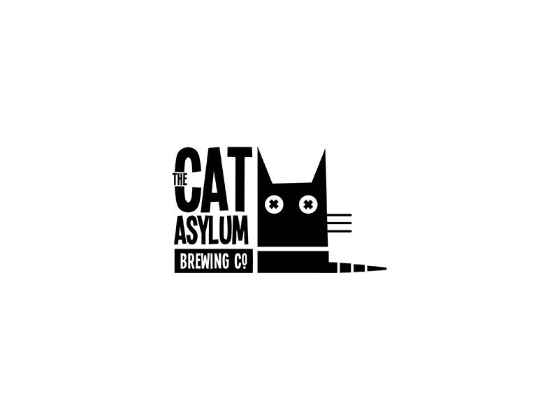 The Cat Asylum - Brand Concept beer brand identity brewery concept design logo