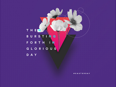 Easter Day Composition concept design easter day good friday poster typography
