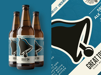 Lincolnshire Brewing Co. - Great Tom alcohol packaging beer beer design brand identity packaging packaging design