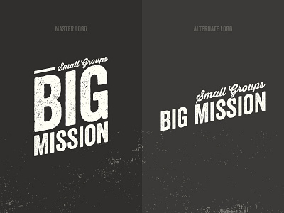 Small Groups Big Mission Identity- WIP