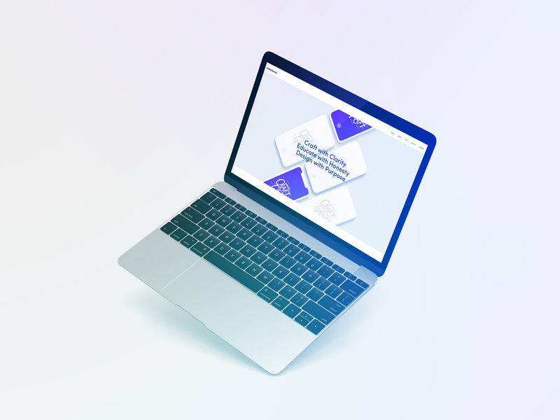 Meet intentional. — A Deliberate Design Studio. by Billy Paine on Dribbble