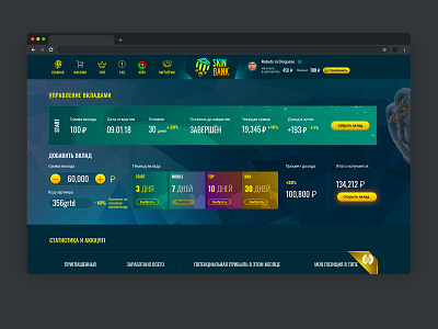 Skinbank contribution deposit dota2 ui ui ux ux