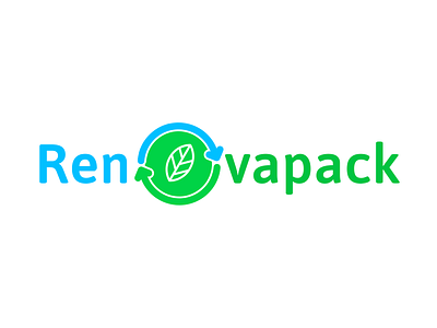 Renovapack brand design branding ecology green logo logotype rebranding