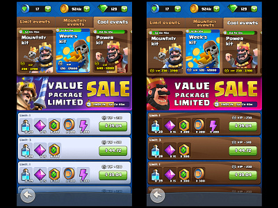 Clash Royale designs, themes, templates and downloadable graphic elements  on Dribbble