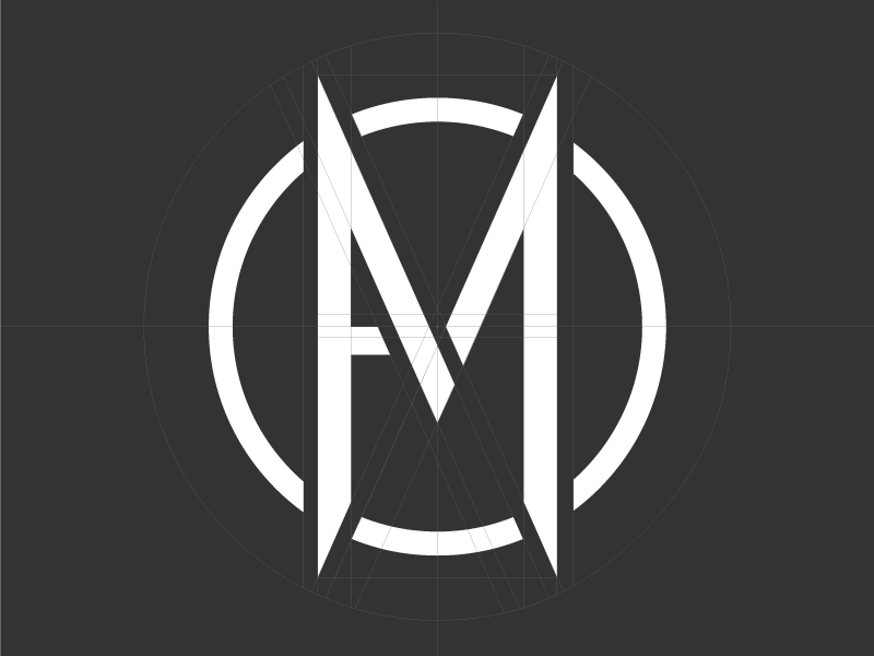 Alternative Mission Logo logotype typography type design brand grid letter monogram logo