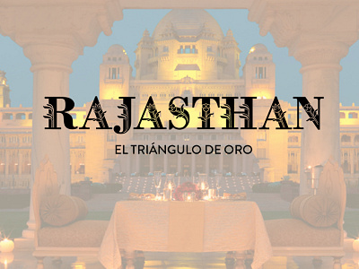 Rajasthan floral india letter lettering magazine travel