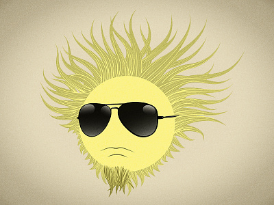 Summer rocks! fun heavy illustration metal rnr rock summer sunglasses vector vectorart