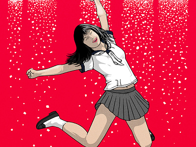 Idol idol illustration japan japanese kawai schoolgirl vector