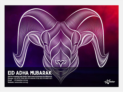 EID AL ADHA animation branding eidaladha goat purple seragbasel sheep strock vectorart