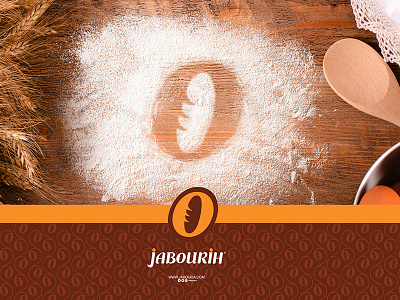 JABOURIA BAKERY bakery basel branding creative design dessert illustration logo serag wheat