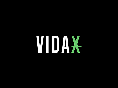 Logo Vidax brandidentity branding identity letters logo logotype logotypedesign