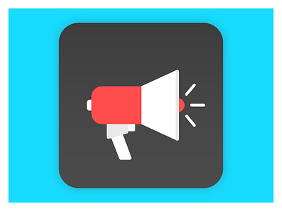 Daily UI #05: App Icon app app icon dailyui megaphone ui