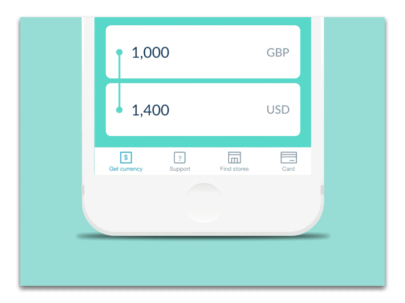 Navigation bar concept app banking fx ios iphone money nav bar navigation navigation bar trading