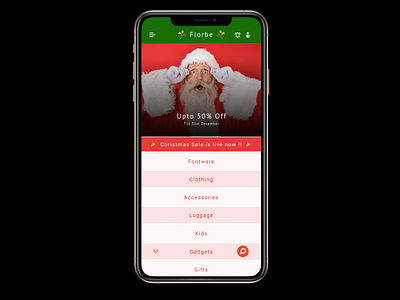 Christmas theme iOS app