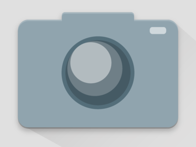 Material camera icon design design icon illustration logo ui vector web