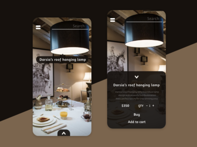 INTERIOR ACCESSORIES APP UI DESIGN