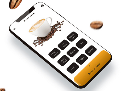 Coffee House app UI Elements app branding coffeeshop design designoftheday interactiondesign interface interface design online ui ux