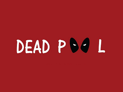 Deadpool adobe deadpool illustration illustrator marvel wordart
