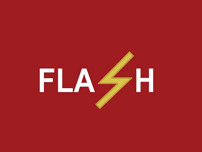 The Flash adobe comic dc flash illustration illustrator logo superhero word