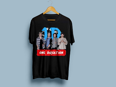 One Direction T-Shirt band design direction music one shirt t