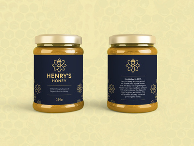 Henry's Honey Packaging