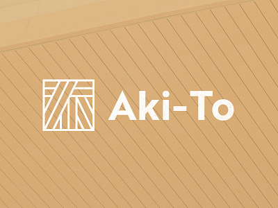 Aki-To branding design logo