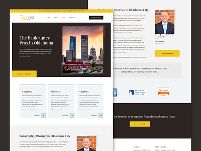 The Gooding Law Firm design ui ux wordpress