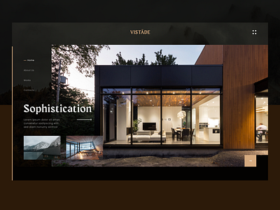 Architecture Real Estate Agency architecture landing landing page landing page design real estate realestate typography web webdesign webpage website website design