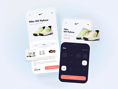 Nike GO FlyEase UI/UX