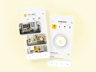 Smart Home App app design ios app mobile mobile app mobile app design smart home smart home app smart house ui ux