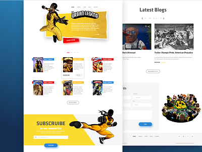 Webs site for comics shop and comics story character comics dc design hero landing marvel ui ux web