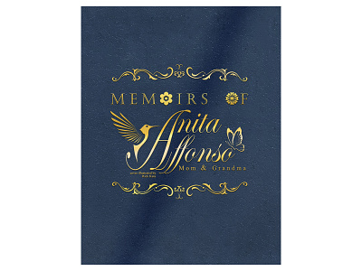 Grandma Memoirs - Book Cover book cover digital production graphic design illustration