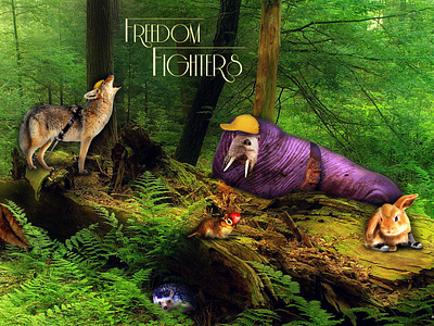 Freedom Fighters (SatAM Sonic) composition digital production graphic design
