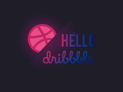 Hello dribbble