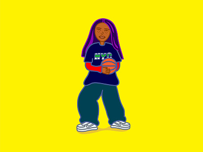 Princess Nokia - 1992 Deluxe 1992 ai illustrator character design vector design