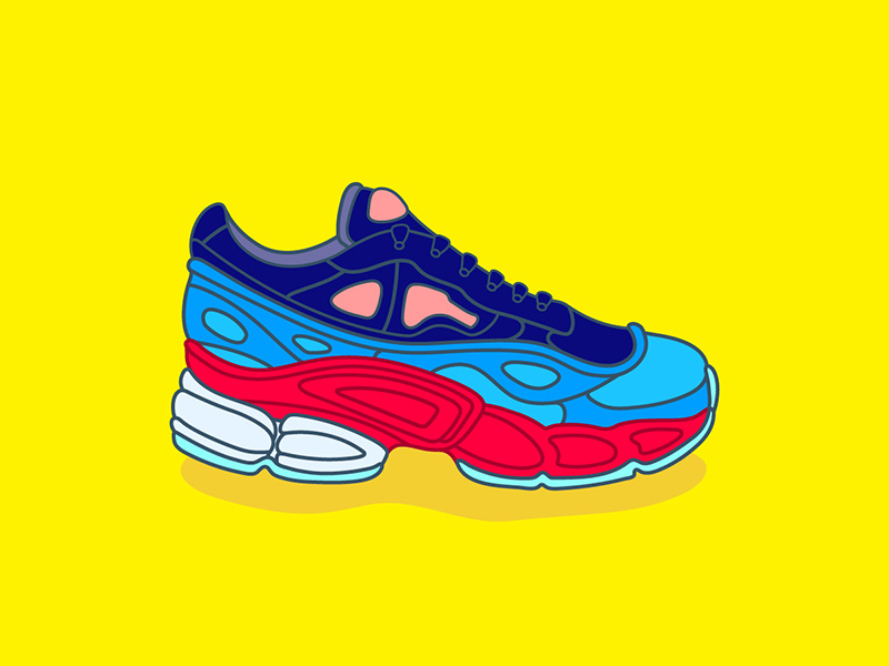 raf simons dad shoes