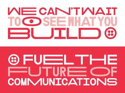 Misc posters build design twilio typeface typographic typography vector