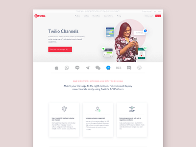 Twilio Channels Page