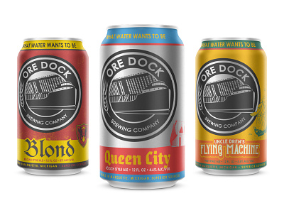 Ore Dock Brewing Cans