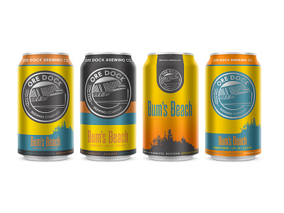 Unused OreDock Can Concepts beer beer art beer branding beer can beer label brand identity branding can design