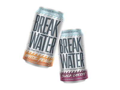 Breakwater Branding beer branding craft beer craftbeer design logo seltzer word mark