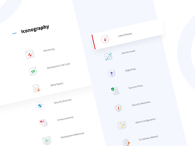 Icons for the Liferay Help Center