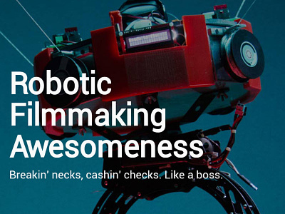 CandyCam Site Peek candycam filmmaking flying machine robotics videography website
