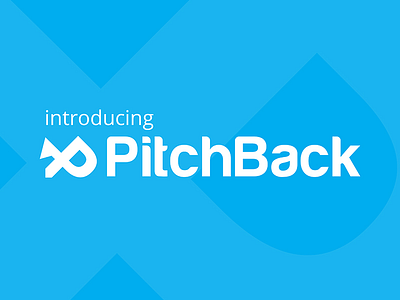 Pitchback Signature branding identity presentation startup